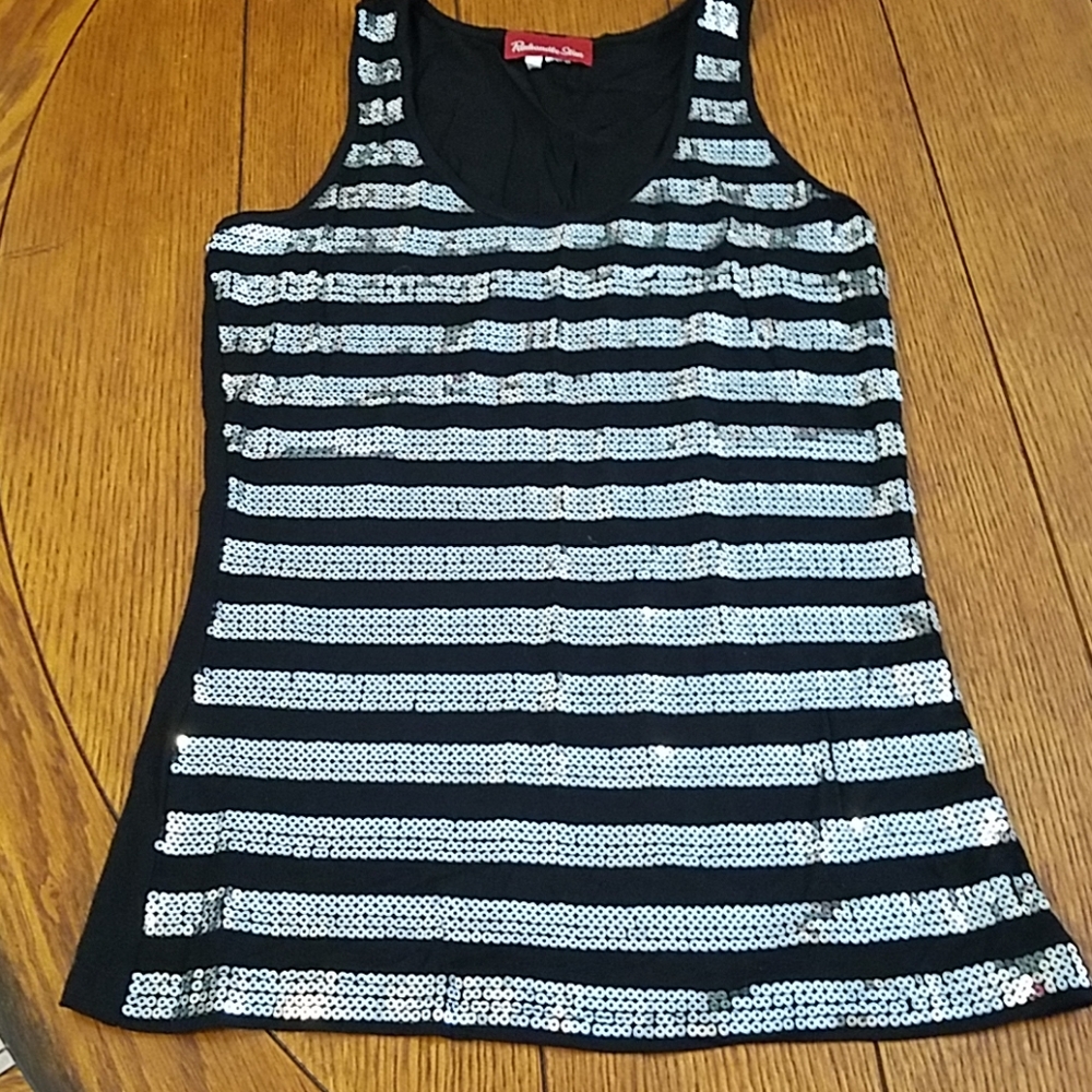 Panhandle Slim Tank Top with Bling